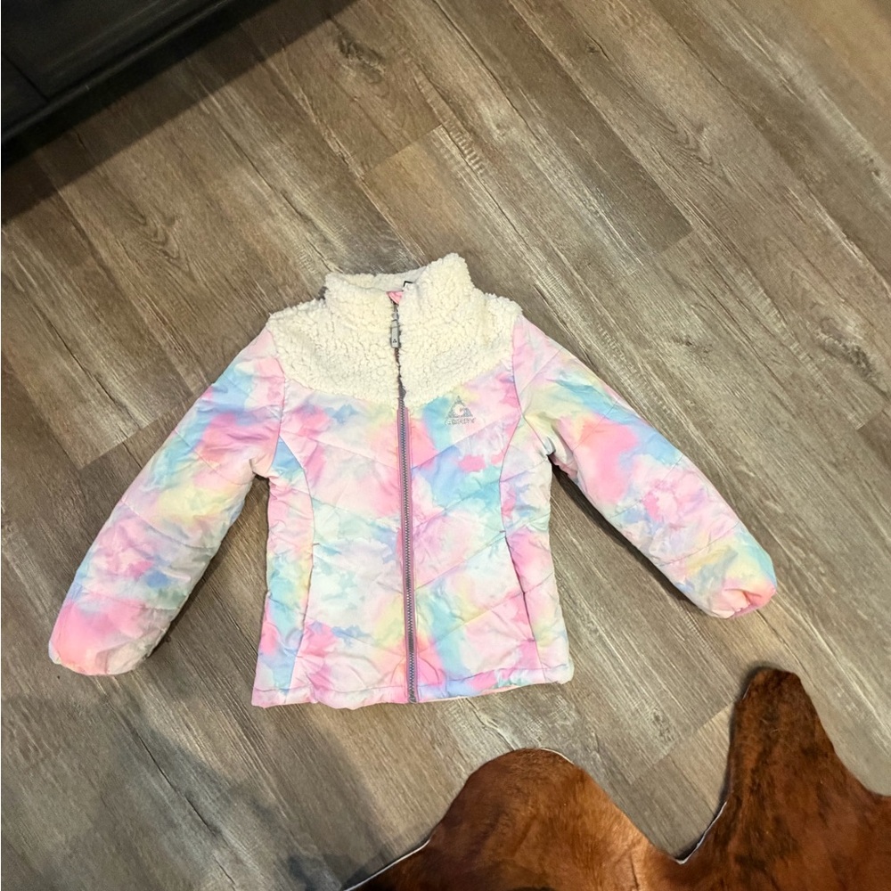 Gerry Weber Kids Pastel Tie-Dye Puffer Jacket